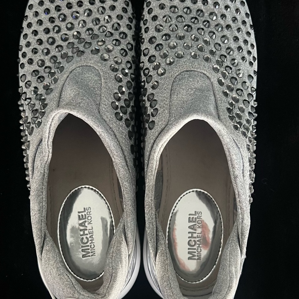 Michael Kors Bling Sock-Sneaker Size 8